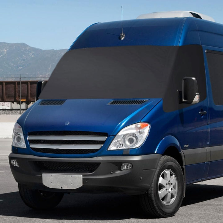 Opaltool Auto Windschutzscheiben Abdeckung, Faltbar 600D Wasserdicht Wetterfest Frontscheibe Wrap Co