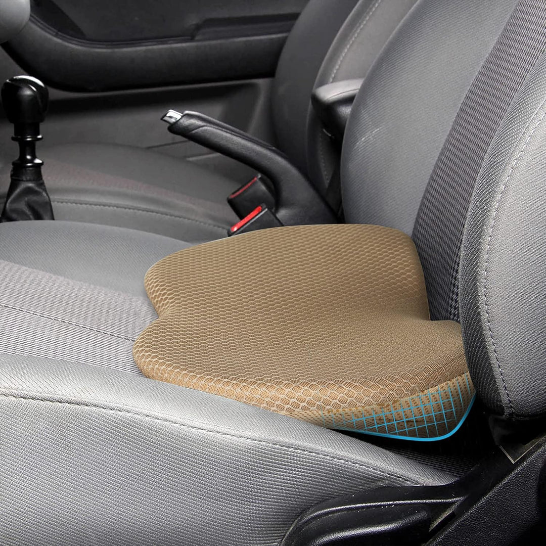 Livtribe Autositzkissen,Ergonomisches Sitzkissen für Auto,Memory Foam Autositzauflage,orthopädisches