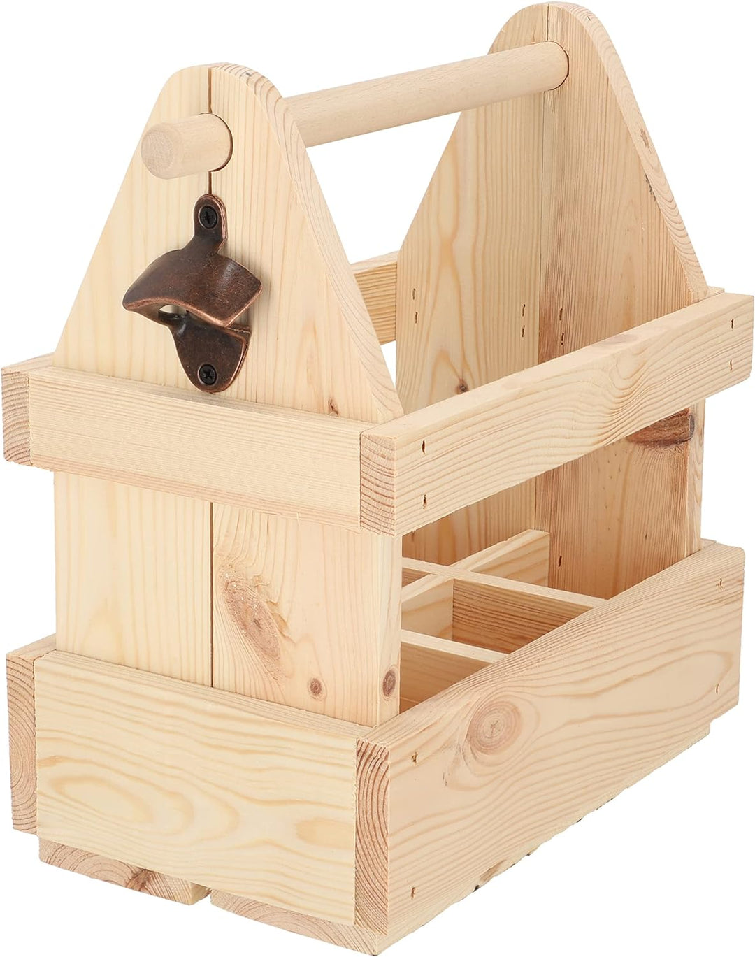 KOTARBAU Bierflaschenträger mit Flaschenöffner Bier-Sixpack-Träger Männerhandtasche Fussballabend Gr