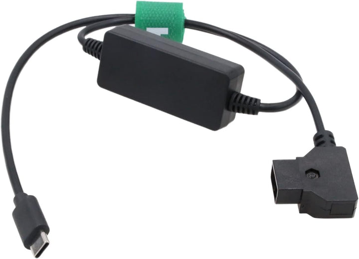 HangTon 65W 5V 9V 12V 20V 3A Stromkabel P-TAP D-Tap auf USB Typ C Schnellladung 61 Zoll für Telefon