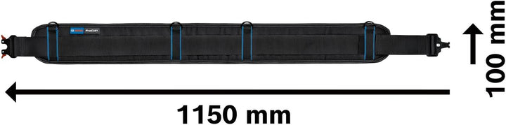Bosch Professional ProClick Werkzeuggürtel-Set: 1x Gürtel 93 (Grösse S/M), 1x Tasche GWT 4, 1x Tasch