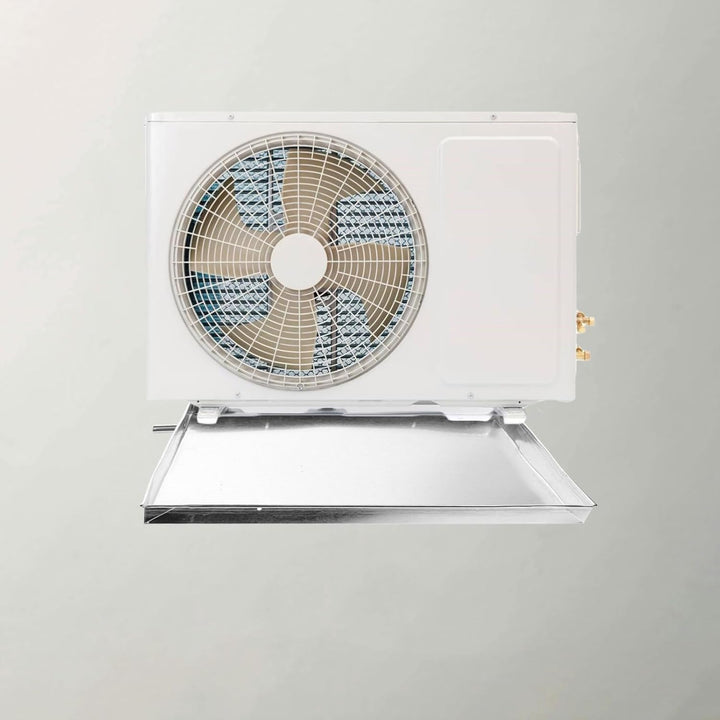 Gadpiparty Klimaanlagen-Ablaufwanne Mit Schlauch Kondensat-Ablaufwanne Edelstahl Ac-Ablauf-Auffangwa