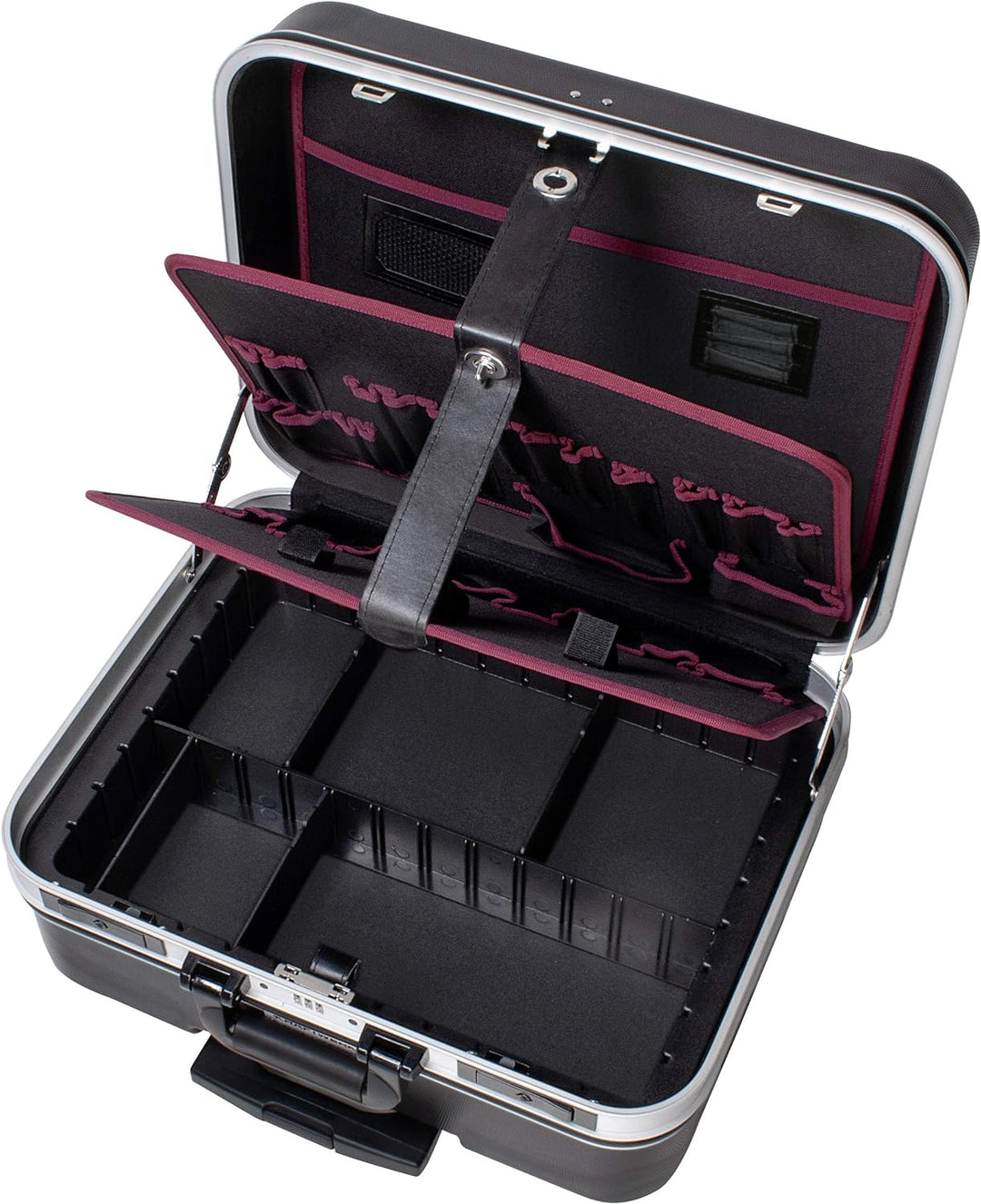 KRAFTWERK ABS-Roll-Werkzeugkoffer; leer