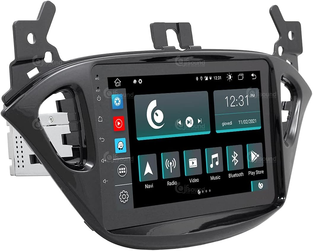 Costum fit Autoradio für Opel Corsa E Android GPS Bluetooth WiFi Dab USB Full HD Touchscreen Display