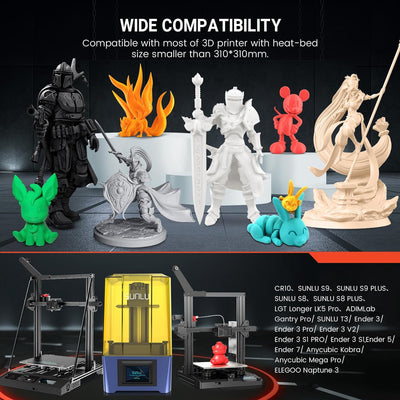 SUNLU 3D-Druckergehäuse, konstante 3D-Drucktemperatur für ABS-3D-Druckerfilament, CR10 3D-Druckerabd