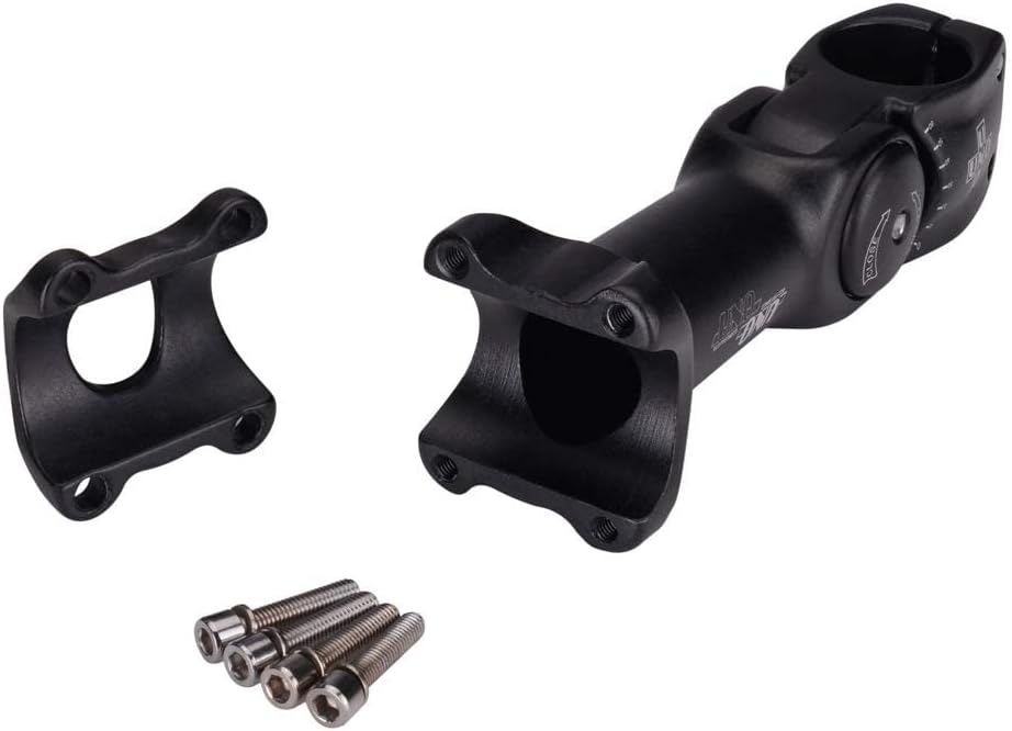 BESNIN MTB Vorbau 0-60° 31.8mm Fahrrad Vorbau verstellbar MTB 90mm/110mm/120mm/130mm Mountainbike Le