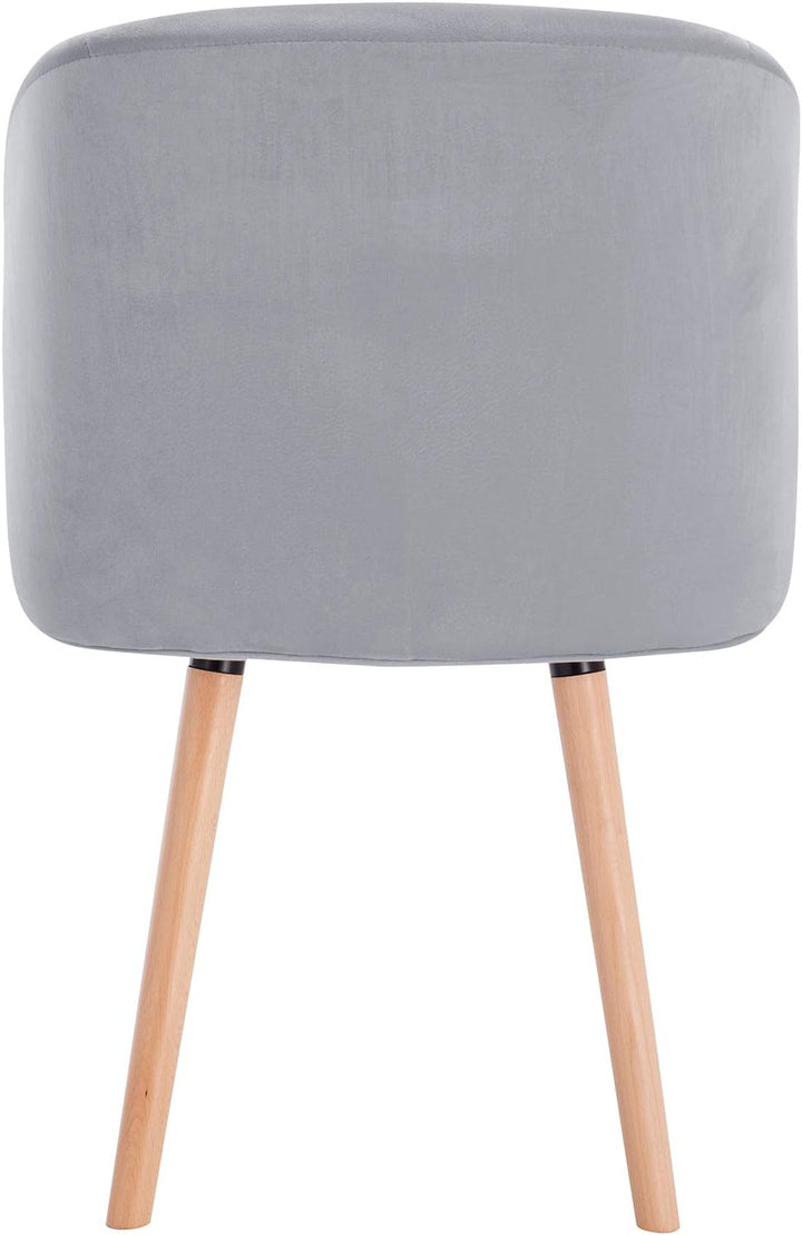 WOLTU Esszimmerstuhl 1 Stück Küchenstuhl Wohnzimmerstuhl Polsterstuhl Sessel, Armlehnstuhl mit Rücke