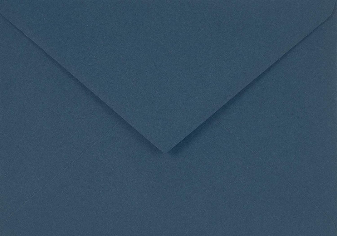 Netuno 500 Briefumschläge Blau DIN C6 114 x 162 mm 115g Sirio Color Blu Papier Umschläge elegant für