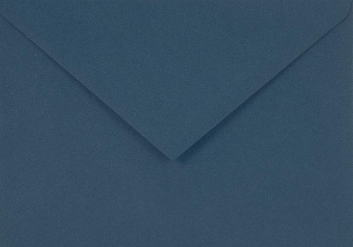 Netuno 500 Briefumschläge Blau DIN C6 114 x 162 mm 115g Sirio Color Blu Papier Umschläge elegant für