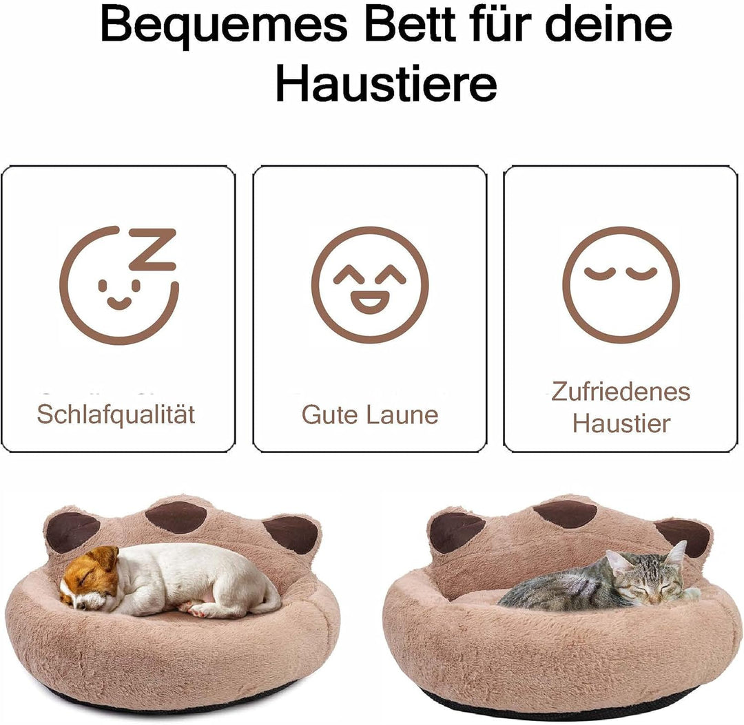 wuuhoo® Hundebett, Katzenbett Tapsy für Hunde und Katzen - weiches Haustierbett waschbar, Hundekörbc