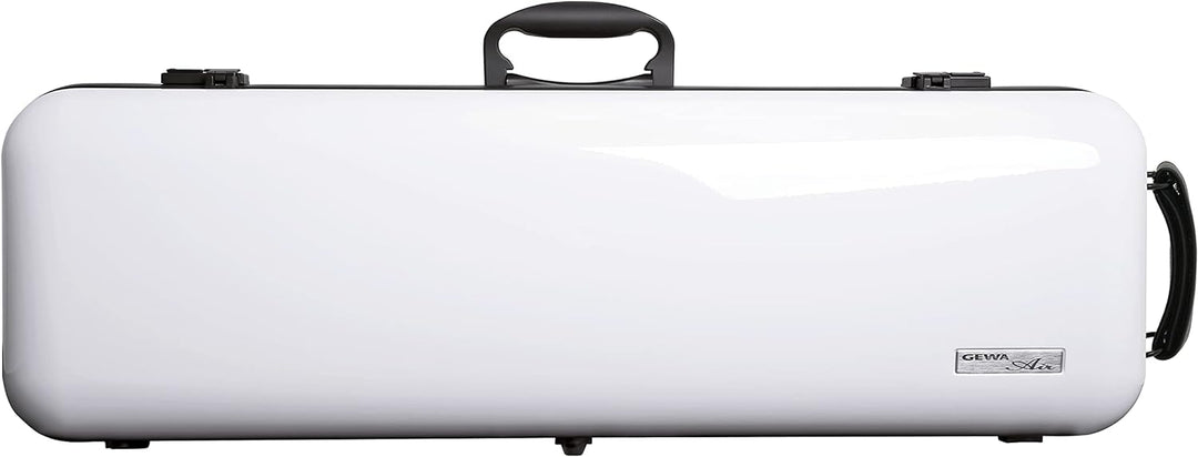 GEWA Violinkoffer AIR 2.1 weiss hochglanz, mit zusätzlichem Seitengriff, Made in Germany weiss mit z