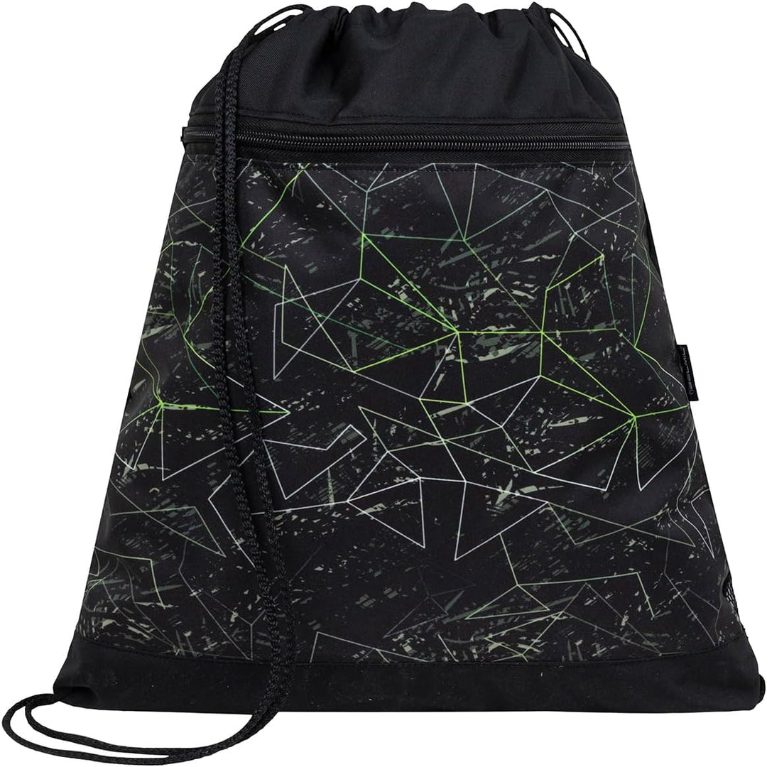 Belmil Mini-Fit Schulranzen Set 4 -teilig (405-33/AG/S) (Black Panther), Black Panther