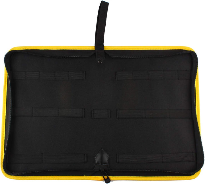 Andux Zone Werkzeugsätze Reissverschluss Aufbewahrungstasche für Werkzeugkoffer WJSNB-02 (Gelb,L) Ge