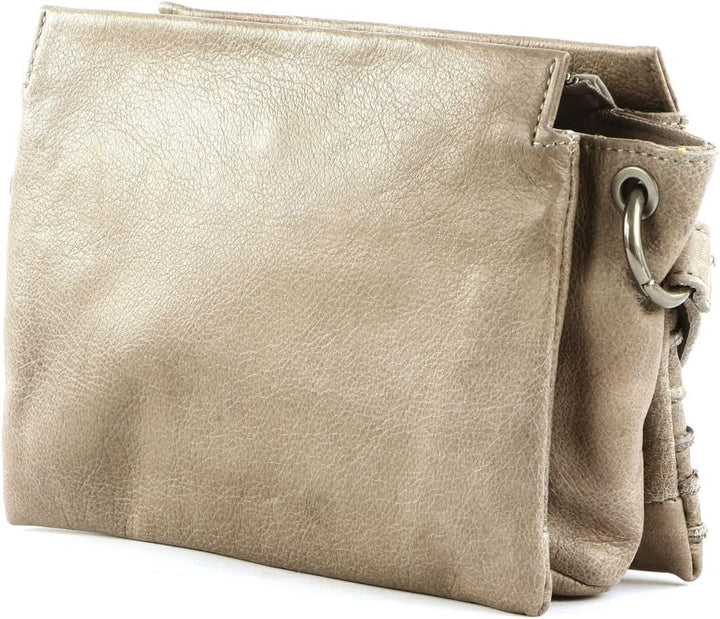 FREDsBRUDER Crossbody Riffel Sky mit Label-Applikationen Einheitsgrösse Greige, Einheitsgrösse Greig