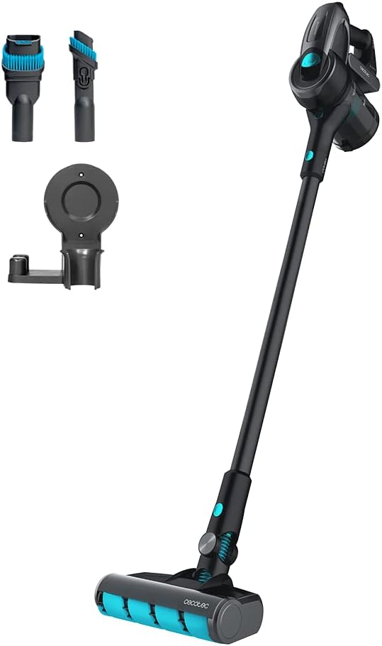 Cecotec Conga Rockstar 1300 X-Treme Kabelloser 3-in-1-Staubsauger, 430 W Leistung und maximaler Saug