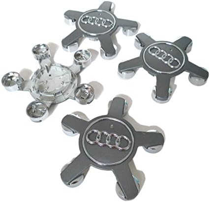 Audi 4F0601165N Alufelgendeckel (4 Stück) Original Zierkappe Kappe Nabenabdeckung