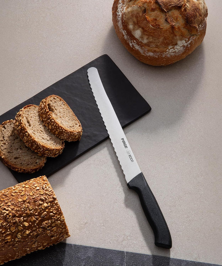 Pirge Ecco Starter Set Profi Messerset mit Tasche 7 Stück - Profi Kochmesser Set - Edelstahl Profi K