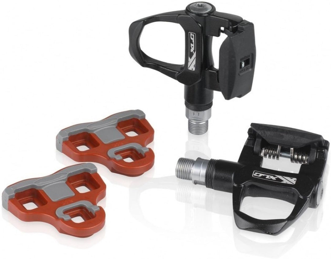 XLC Unisex Road System Pedale, Unisex Einheitsgrösse Schwarz, Einheitsgrösse Schwarz