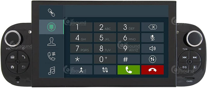 Costum fit Autoradio für FIAT Panda Android GPS Bluetooth WiFi Dab USB Full HD Touchscreen Display 7