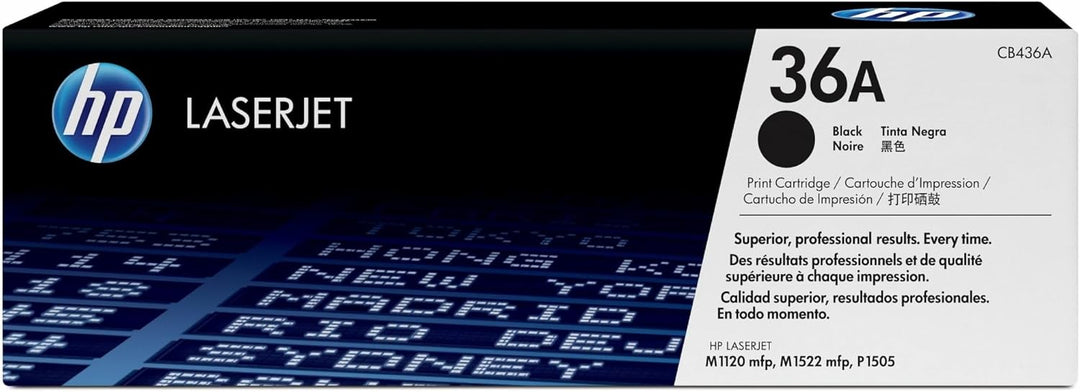 HP HPCB436A Tonerkartusche 36A Schwarz F/LJ P1505/M1120MFP/M1522MFP – (Verbrauchsmaterialien > Tinte