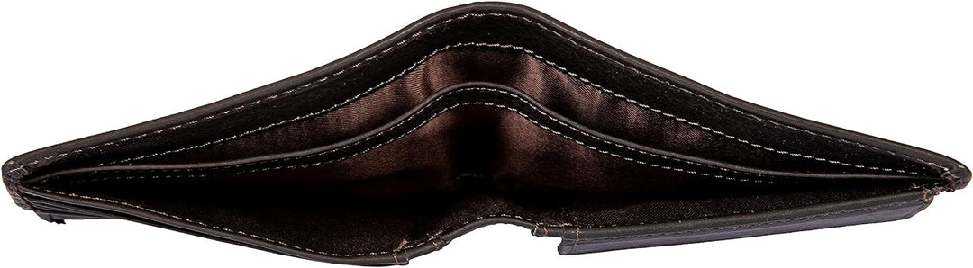 Avirex Austin Kollektion Geldbörse aus weichem Leder, für Herren, Braun