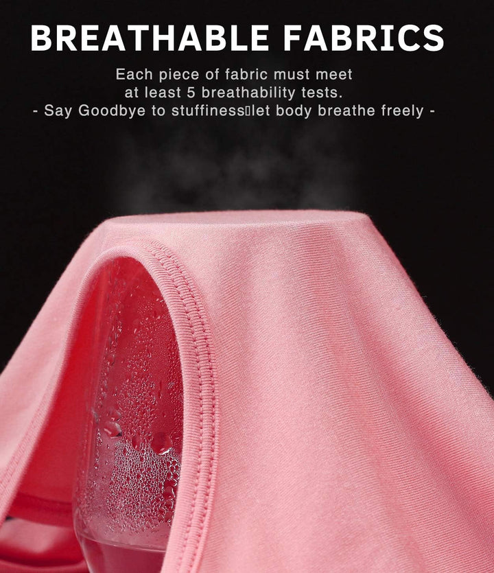 vislivin Elastische Tank Tops für Damen Unterhemden 3/4er Pack S 3er Pack - Schwarz/Weiss/Rosa, S 3e