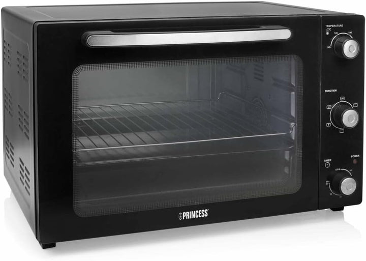 Princess 112759 Umluft-Ofen, 55 Liter Fassungsvermögen, zum Grillen/ Backen/ Auftauen und Toasten ge