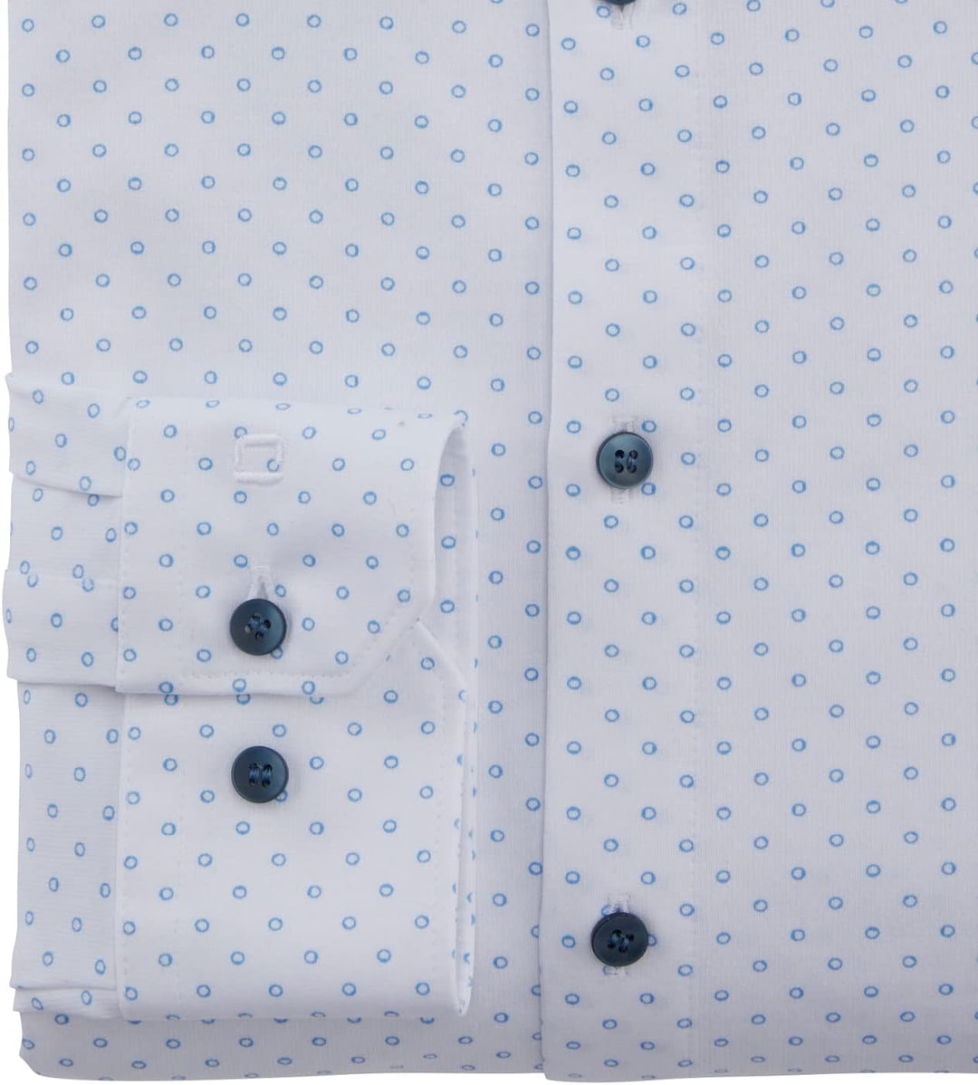 OLYMP Herren Businesshemd Langarm No. Six 24/Seven,super Slim,Kent-Kragen, 37 Weiss 00