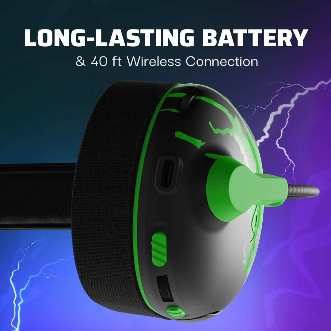 PDP Xbox AIRLITE Pro Wireless Headset Jolt Green