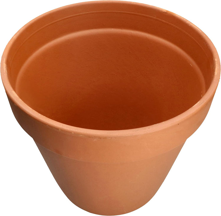 KOTARBAU® 12er Set Blumentopf aus Terrakotta ⌀ 7 cm Übertopf mit Rand für Innenräume und Gärten, Ter