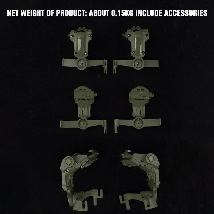 Schnellhelm ARC Rail Adapter COMTAC3 Taktische Tonabnehmer Headset Suspension Kopfhörer Halterung Mu