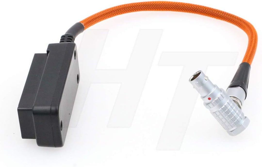 HangTon EXT 7 Pin zu D-Tap Power Splitter Adapter Box für ARRI Alexa Mini Kamera, 1 bis 4 geflochten