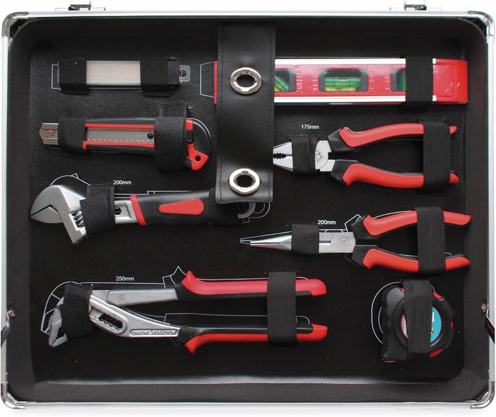 BGS Diy 2204 | Werkzeug-Satz im Alukoffer | 129-tlg., Satz