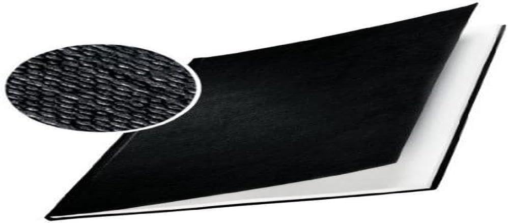 Leitz Buchbindemappen A4 Hoch 15-35Bl. 10St. Schwarz, Schwarz