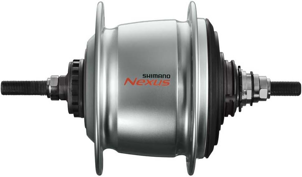 Shimano Unisex-Adult Buje Interno 8v 187/36 Plata Fahrradbuchsen, Mehrfarbig, One Size