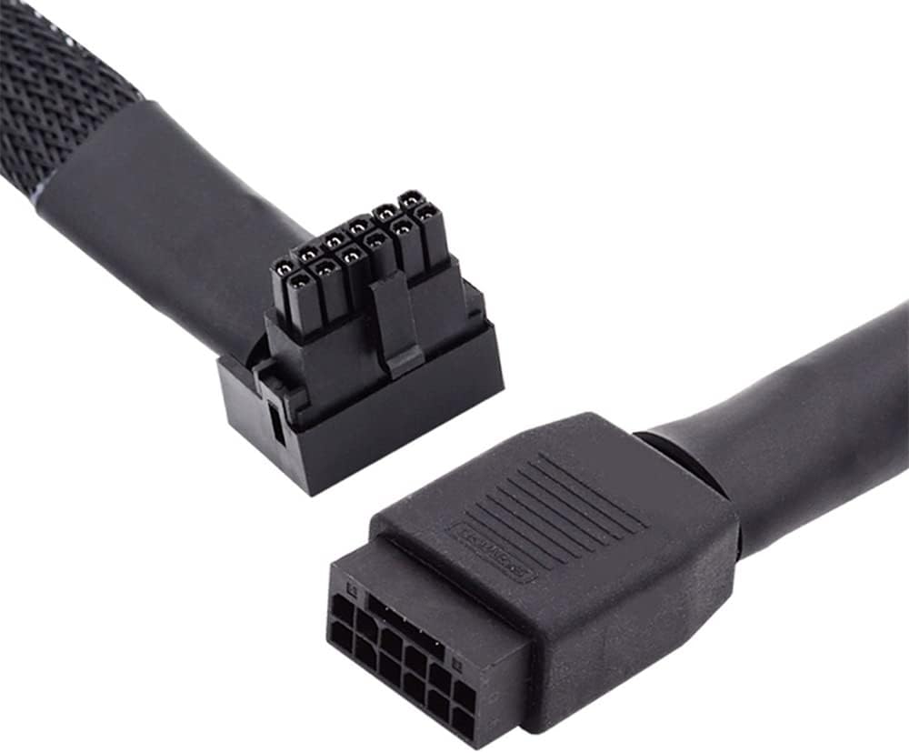 cablecc 12VHPWR ATX3.0 PCI-E 5.0 Power Modular Kabel Stecker zur weiblichen Verlängerung nach unten