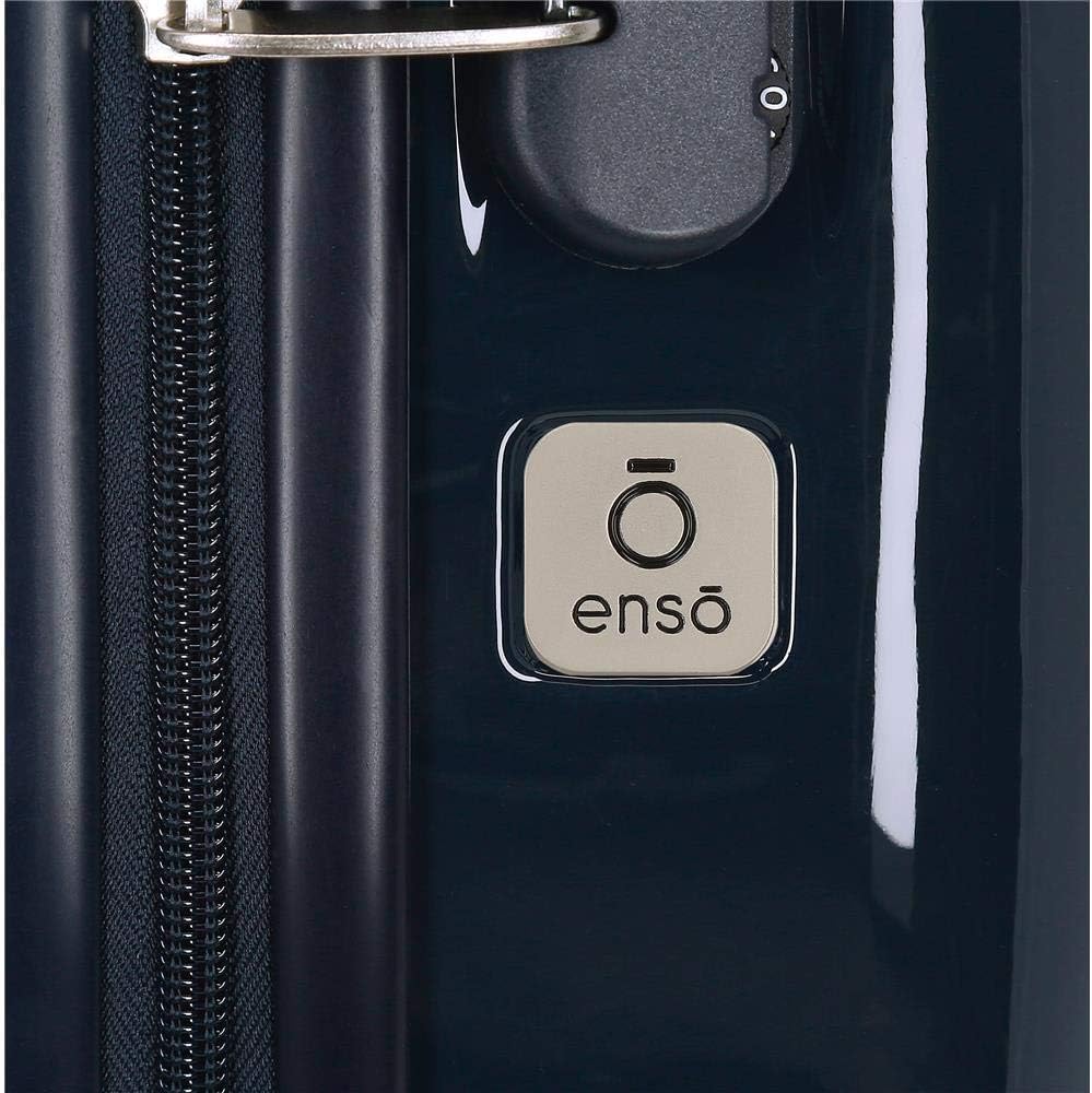 Enso Gamer Kinderkoffer, Blau, 50 x 38 x 20 cm, starr, ABS, seitlicher Kombinationsverschluss 34 1,8