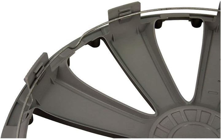 AUTO-STYLE Satz Radzierblenden RS-T 14-Zoll Schwarz Schwarz 14-Zoll, Schwarz 14-Zoll