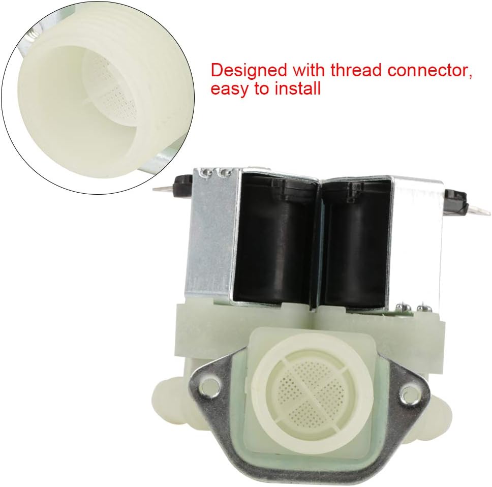 Ventil, G3/4 (26 mm) Magnetventil Magnetventil 3-Wege-Wassereinlass N/C normalerweise geschlossenes