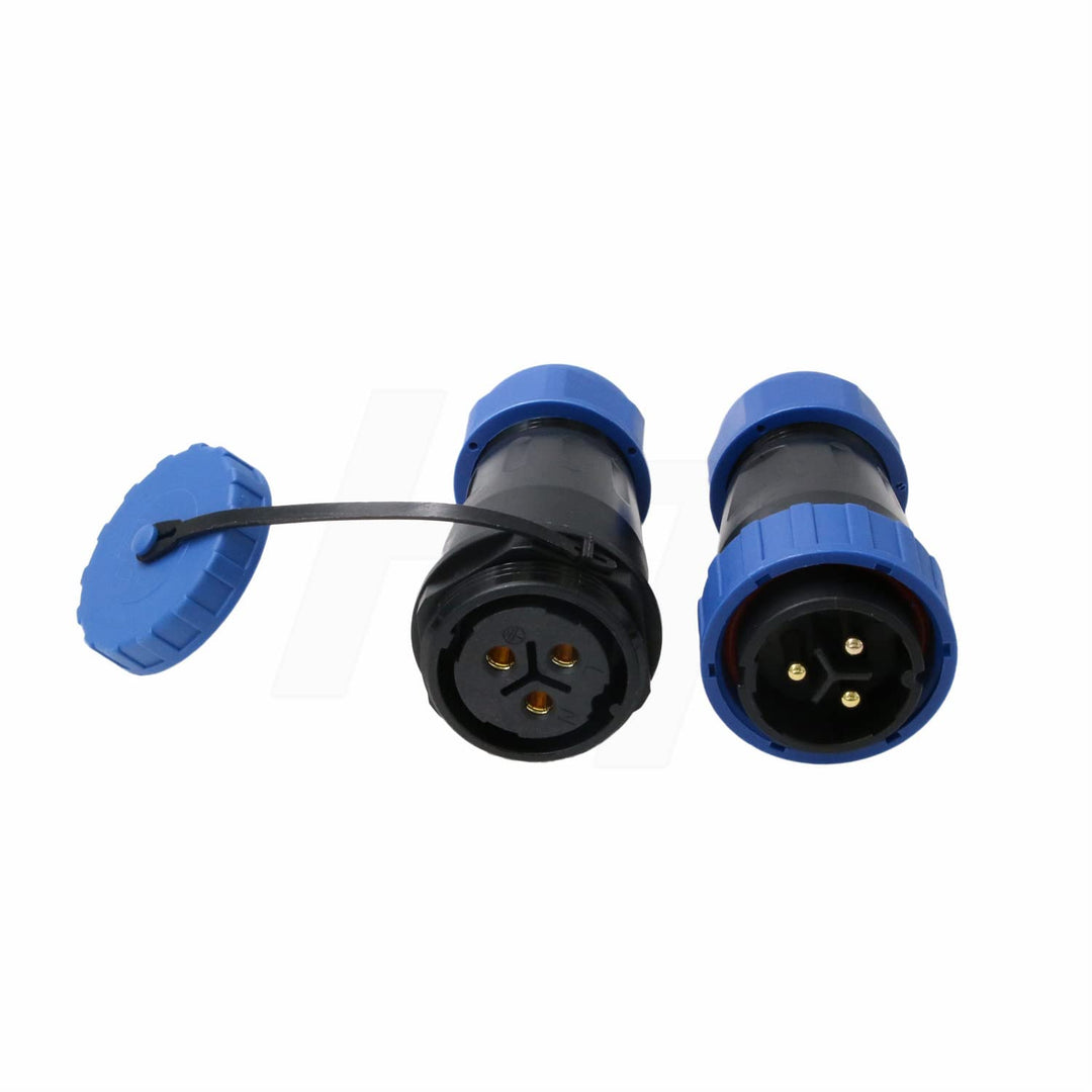 HangTon TY28 3 Pin Lötfrei Luftfahrt Wasserdicht 45A Stecker Männlich Weiblich Kabel Stecker Buchse