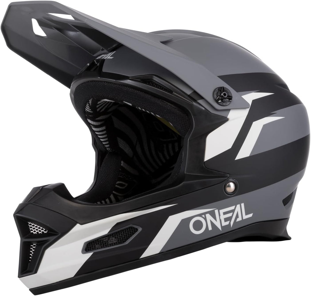 O'NEAL Fury Helm Rapid Schwarz S Schwarz/Grau, S Schwarz/Grau