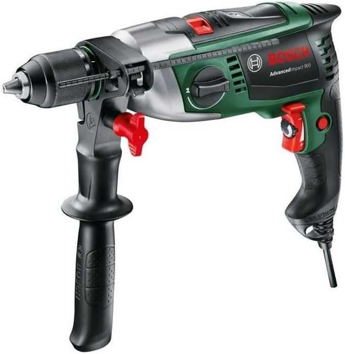Bosch Home and Garden Bosch Schlagbohrmaschine AdvancedImpact 900 (Zusatzhandgriff, Tiefenanschlag,