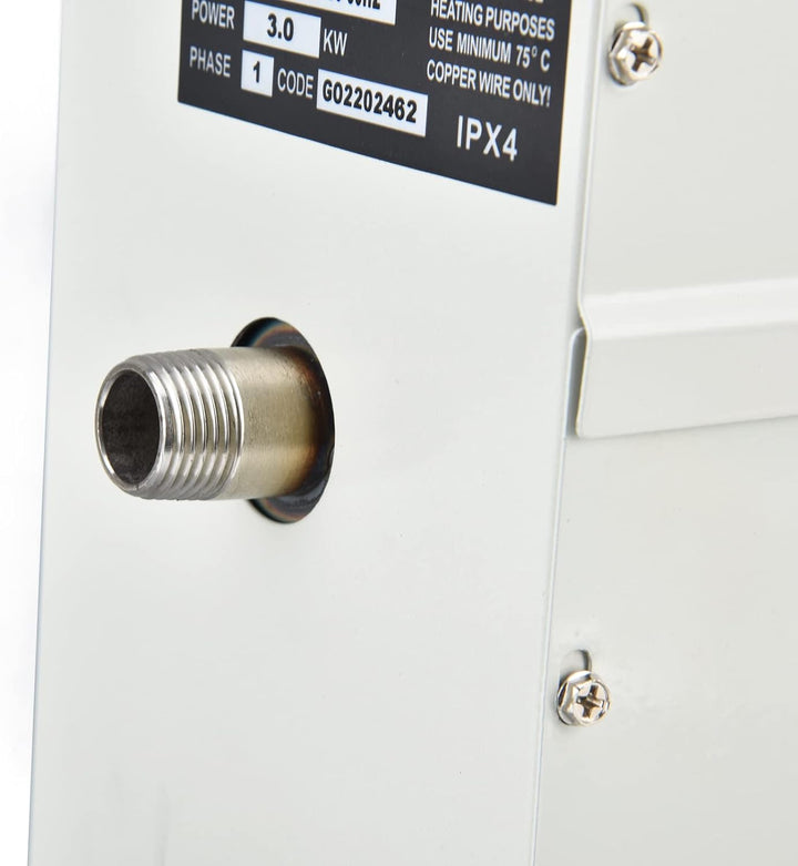 Dampfdusche Generator Kit System, 3KW Dampfgenerator Dampfdusche Automatische Entkalkung SPA Saunaba