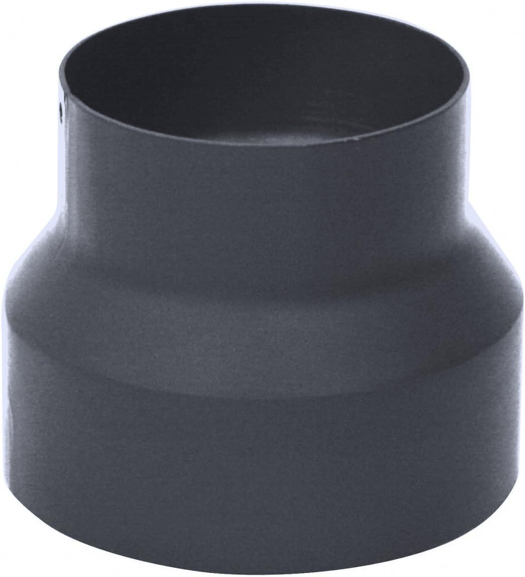 Kamino-Flam Rohr-Verkleinerung, Ø 150 mm auf Ø 130 mm, hitzebeständige Senotherm-Beschichtung, Verkl