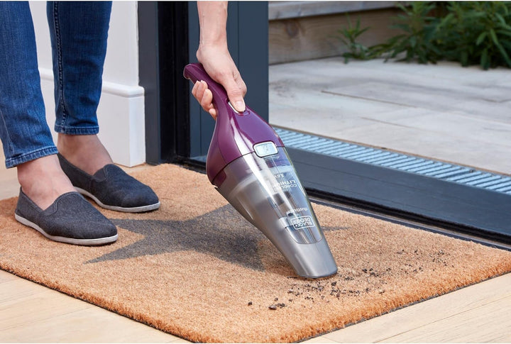 Black+Decker Akku-Handstaubsauger Dustbuster (3.6V Lithium, Handsauger beutellos + kabellos, breite