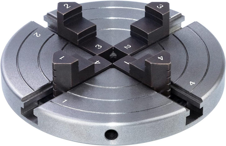 DEEFIINE 152MM Backenfutter Drechselfutter M33,4-Backen selbstzentrierend Spannfutter Drehfutter Dre