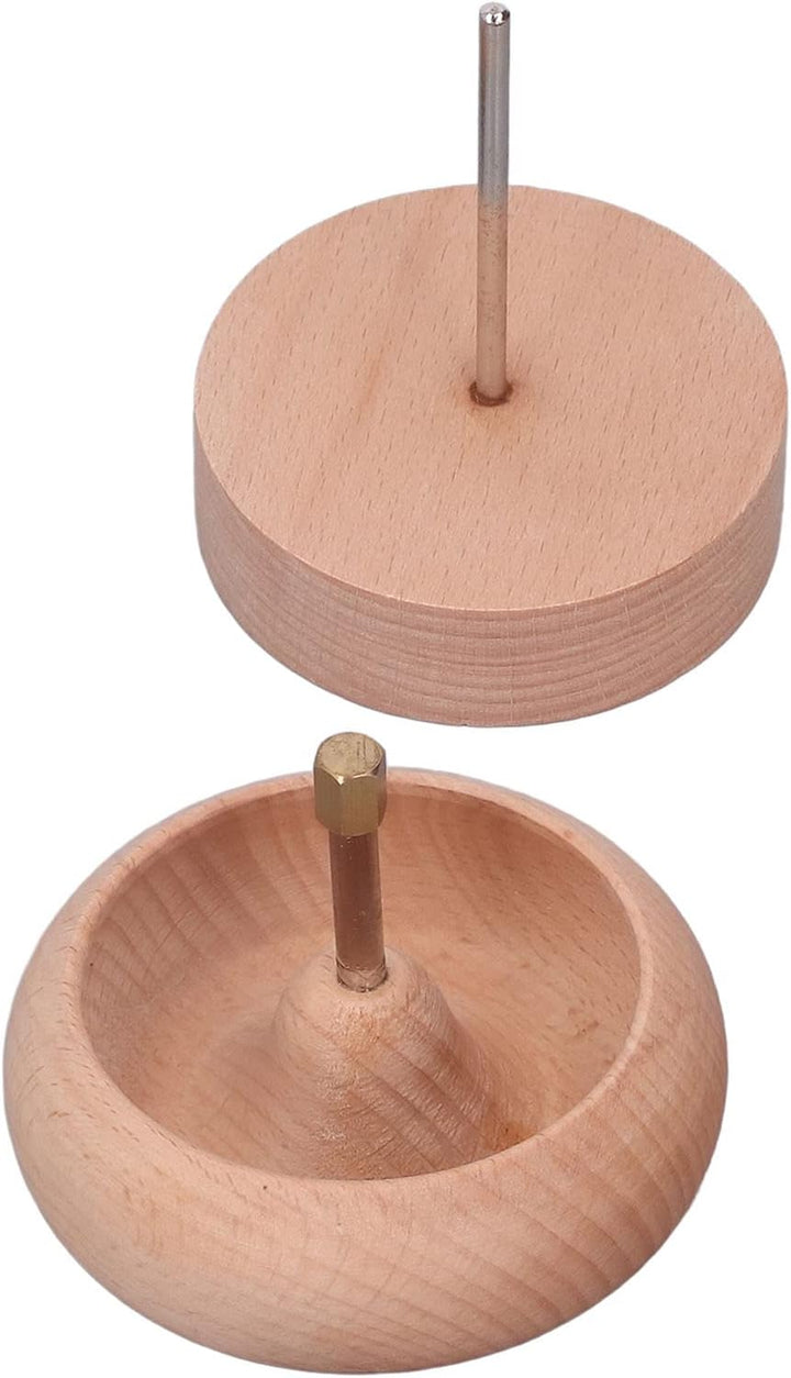 Fockety 5 in 1 Rocailles Spinner Kit, 1000 verschiedenfarbige Perlen, Perlenschale, 2 Stück Perlenna