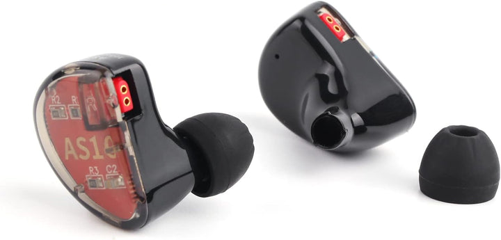 KZ LINSOUL AS10 5BA HiFi Stereo In-Ear Kopfhörer - Hochauflösender Kopfhörer mit abnehmbaren 0,75 mm
