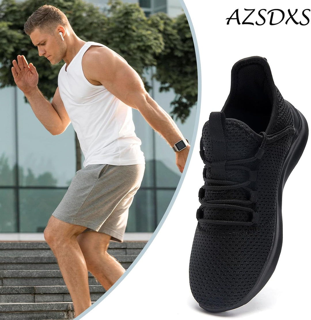 AZSDXS Laufschuhe Herren Atmungsaktive Sportschuhe Sneaker Turnschuhe Running Schuhe Strassenlaufsch