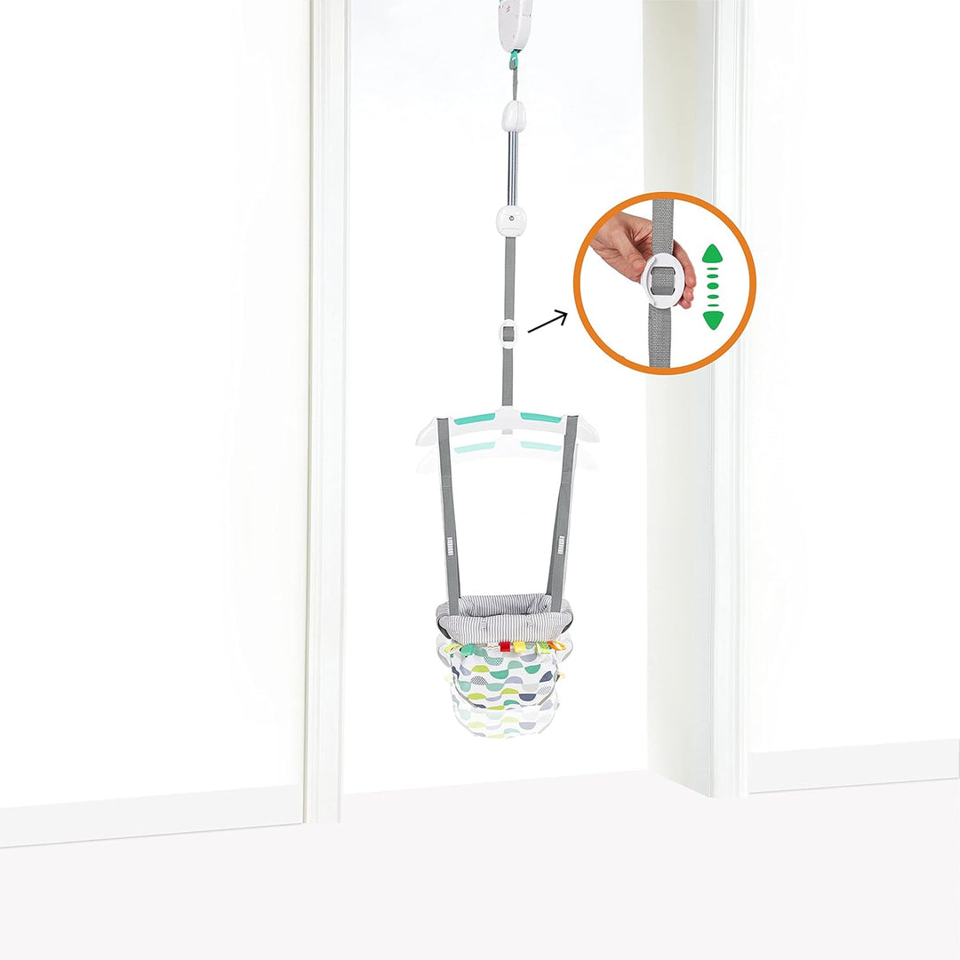 Bright Starts Playful Parade Türhopser, einfach anzubringen, kein Werkzeug erforderlich, auch für un